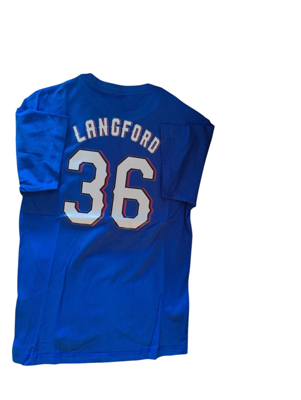 Texas Rangers Wyatt Langford t-shirt.
